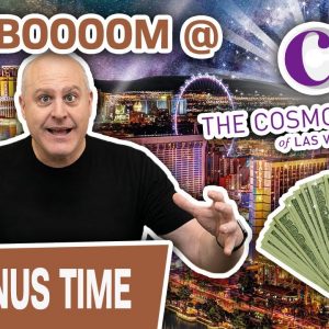 💣 Mini BOOOOOM at The Cosmo Las Vegas! 🥇 Ultra Gold Rush: Phoenix PAYS ME, Baby!