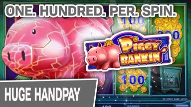 💯 ONE HUNDRED Dollars Per Spin = HUGE Jackpot 🗝 Lock It Link: Piggy Bankin’