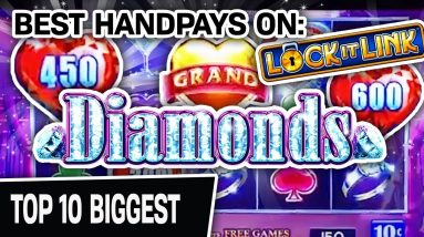 💎 Over $32,000 In High-Limit WINNINGS 🔟 The TEN BIGGEST Lock It Link DIAMONDS Handpays OF MY LIFE