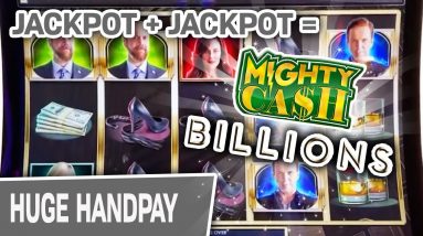 💥 JACKPOT + JACKPOT = Mighty Cash: BILLIONS ➕ AMAZING Buffalo Gold Slot Machine Action