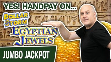 🙌 YES! HANDPAY on Dollar Storm: Egyptian Jewels ➕ Queen of the Nile HIGH-LIMIT SLOTS 20 🙌 YES! HANDPAY on Dollar Storm: Egyptian Jewels ➕ Queen of the Nile HIGH-LIMIT SLOTS
