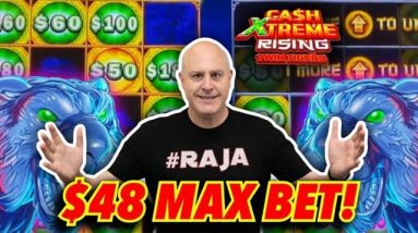 🐯 Double Screen Bonus Jackpot! 🐯 $48 Max Bet Spins on Cash Extreme Rising Twin Tigers 18 🐯 Double Screen Bonus Jackpot! 🐯 $48 Max Bet Spins on Cash Extreme Rising Twin Tigers