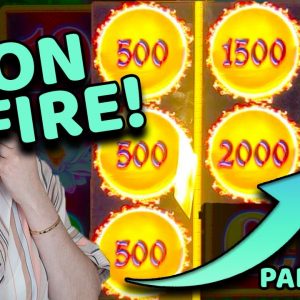 LADY LUCK FOUND the HOTTEST MACHINE in the CASINO & WON 2 JACKPOT HANDPAYS