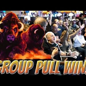 🐂 $15,000 Buffalo Gold Group Pull 🐂 High Limit $60 Spins to Win at Atlantis in Reno