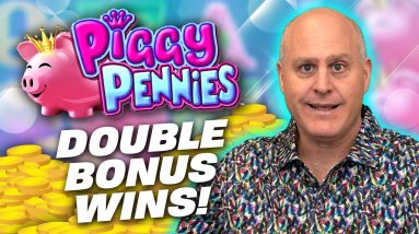 🚂 All Aboard for Slot Machine Jackpots 🐷 Double Bonus Wins on Piggy Pennies at Rocky Gap!