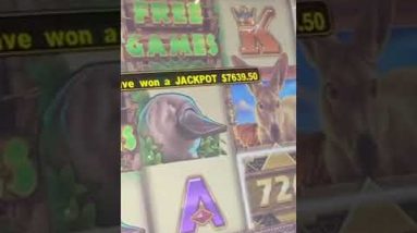 Behind the Scenes of a MASSIVE #JACKPOT w/LADY LUCK in LAS VEGAS #shorts