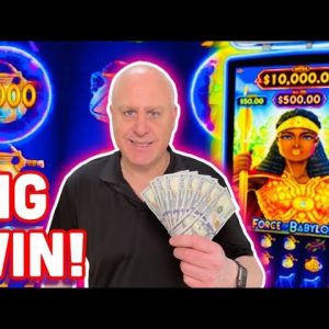 💥 Big Win - Double Jackpots 💥 Cash Burst Force Of Babylon Strike Big on $50 Spins!