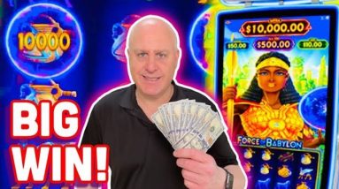 💥 Big Win - Double Jackpots 💥 Cash Burst Force Of Babylon Strike Big on $50 Spins!
