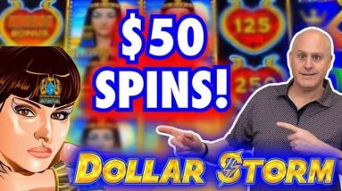 🔺 High Limit Dollar Storm Egyptian Jewels & Queen of The Nile Slots 🔺 Max Bet Bonus Round Jackpot 8 🔺 High Limit Dollar Storm Egyptian Jewels & Queen of The Nile Slots 🔺 Max Bet Bonus Round Jackpot