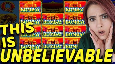 OMG!! Hit My BIGGEST JACKPOT HANDPAY EVER on High Limit Bombay Slot in Vegas!