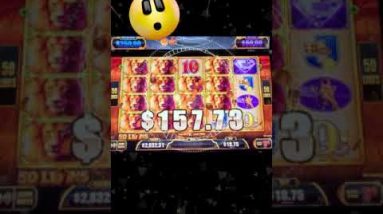 My 1st JACKPOT #HANDPAY on LUXURY LINE Slot Machine in VEGAS! #SHORTS