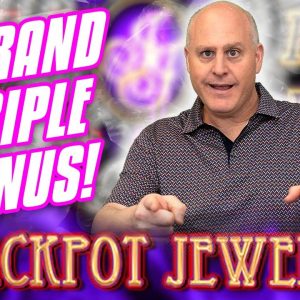 🍊 Triple Fortunes Grand Triple Bonus 🍊 Max Bet Triple Jackpot Jewels Progressive Win!