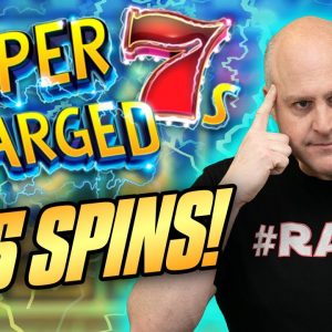 🎡 Wheel Spins Galore - Super Charged Classic 7s 🎡 Max Bet $45 Spins on 9 Line Slots!