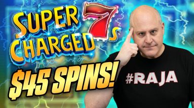 🎡 Wheel Spins Galore - Super Charged Classic 7s 🎡 Max Bet $45 Spins on 9 Line Slots!