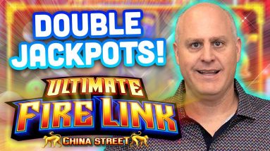 🔥 Double Jackpots on Ultimate Fire Link 🔥 China Street Max Bet Slot Action Wins