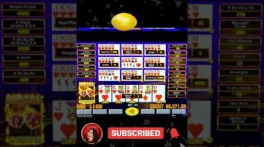 2 ROYAL FLUSHES on $200/BET on Video #Poker in LAS VEGAS #shorts
