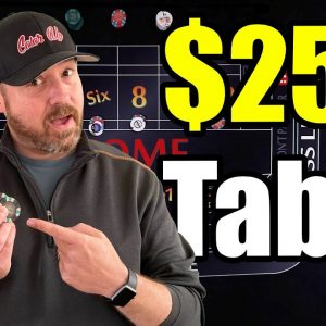 $25 Craps Table with Small Bankroll