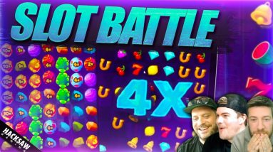 BONUS BUY SLOT BATTLE feat HACKSAW GAMING!