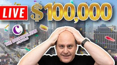 🔴 Massive $100,000 Live Slot Play in Las Vegas 🚀