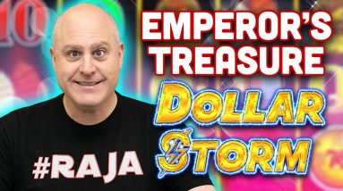 ⛵ High Limit Dollar Storm Slots ⛵ Emperor’s Treasure Progressive Jackpot Winner!