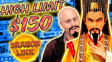 🐲 High Limit $150 Dragon Link Spins 🐲 Golden Century Max Bet Jackpots in Atlantic City