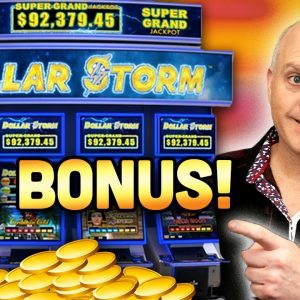 🌕 Major Jackpot Bonus Round on Dollar Storm 🌕 Multiple Max Bet Ninja Moon Slot Jackpots!