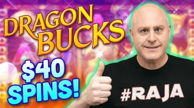 🐲 Dragon Bucks Aristocrats Slot Jackpot! 🐲 Rare High Limit $40 Dragon Bucks Spins in Atlantic City
