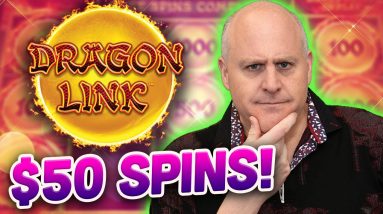 🐉 Big Bets on Dragon Link Golden Century 🐉 How Much Will I win on $50 Spins?