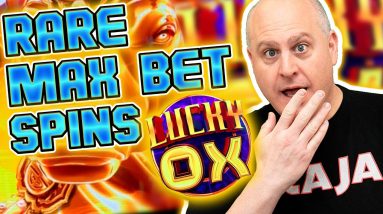 🐂 Lucky Ox Multiple Bonus Round Wins 🐂 Rare Max Bet Spins on New IGT Slots Luck Ox