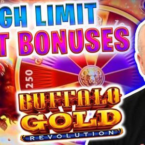 🧨 The Largest Mini Boom Ever! 🐂 Fortune Grand & Buffalo Revolution High Limit Slot Bonuses