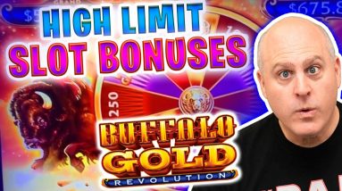 🧨 The Largest Mini Boom Ever! 🐂 Fortune Grand & Buffalo Revolution High Limit Slot Bonuses