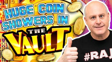 🏦 Huge Coin Showers In The Vault 🔺 $50 Max Bet Egypt Gems Bonus Round Jackpot Wins!