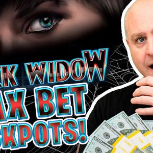 🕷️ Black Widow Max Bet Jackpots! 🕸️ IGT Slot Jackpot Bonus Wins On The Raja's favorite Game@