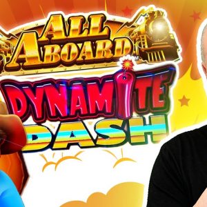 🚂 All Aboard for Double Jackpots on Dynamite Dash 🧨 Major Jackpot Hit Multiple Times!