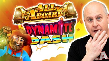 🚂 All Aboard for Double Jackpots on Dynamite Dash 🧨 Major Jackpot Hit Multiple Times!