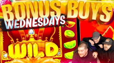 BONUS BUY BONANZA! 44 Slot Bonuses With Jamie, Josh & Scotty!