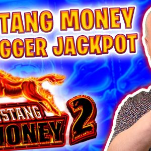 🐴 Mustang Money Bonus Retrigger Jackpot 🔥 High Limit Ainsworth Slot Wins!