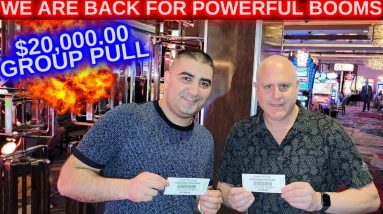🔴 $20,000 Live High Limit Group Pull with NG Slot 💰 Part 2 Live in Las Vegas!