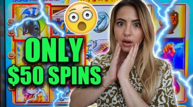 $9,000+ BANKROLL 💵 into HIGH LIMT ZEUS SLOT MACHINE 💵 Can we land a MASSIVE JACKPOT?!