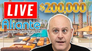 🔴 Epic Night of High Limit Slot Jackpots 🎰 Live from Aliante Casino in Las Vegas