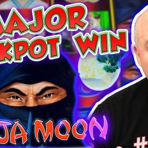 🌙 Major Jackpot Win On Ninja Moon 🗡️ Dollar Storm Orbs Trigger a Max Bet Handpay