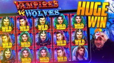 RECORD SLOT BATTLE WIN!! - Vampires Vs Wolves!