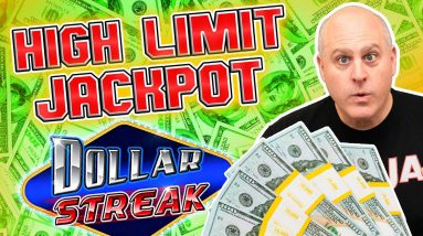 💵 High Limit Ainsworth Slots 💵 Dollar Streak Jackpot + Thunder Cash Wins!