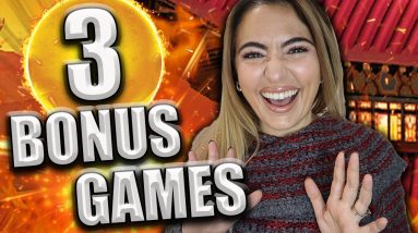 UP TO $125/SPIN on HIGH LIMIT DRAGON LINK 🎰 + 3 BONUS GAMES!