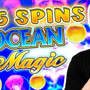 $25 Spins on Ocean Magic Grand 🐙 How Many Bubbles Can I Collect at Once?