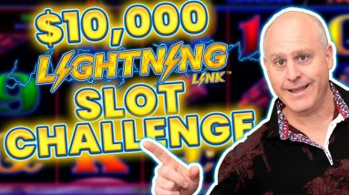 $10,000 Lightning Link Slot Challenge ⚡ $50 High Limit High Stakes Spins in Las Vegas