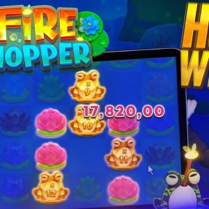 🐸 RECORD WIN ON FIRE HOPPER 🐸 - PUSH GAMING New Slot