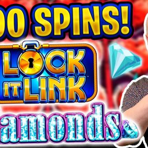 💎 $100 SPINS! 💎 High Limit Bets on Lock It Link Diamonds