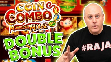 Coin Combo Double Bonus Jackpot Feature! 📀 High Limit Marvelous Mouse Max Bet Handpay