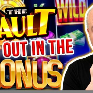 Max Bet Slots in Las Vegas Playing $50 Spins 💵 The Vault Pays Out In The Bonus!